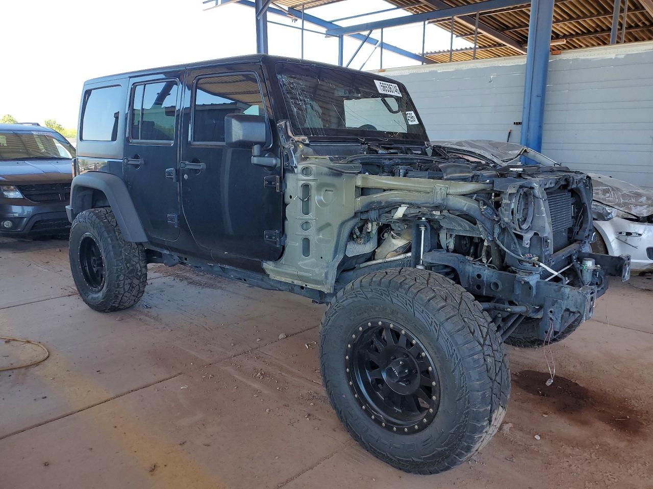 2015 Jeep Wrangler Unlimited Rubicon Black vin: 1C4BJWFG0FL649902