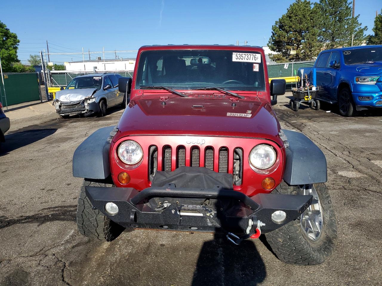 2013 Jeep Wrangler Unlimited Rubicon Burgundy vin: 1C4BJWFG1DL601046