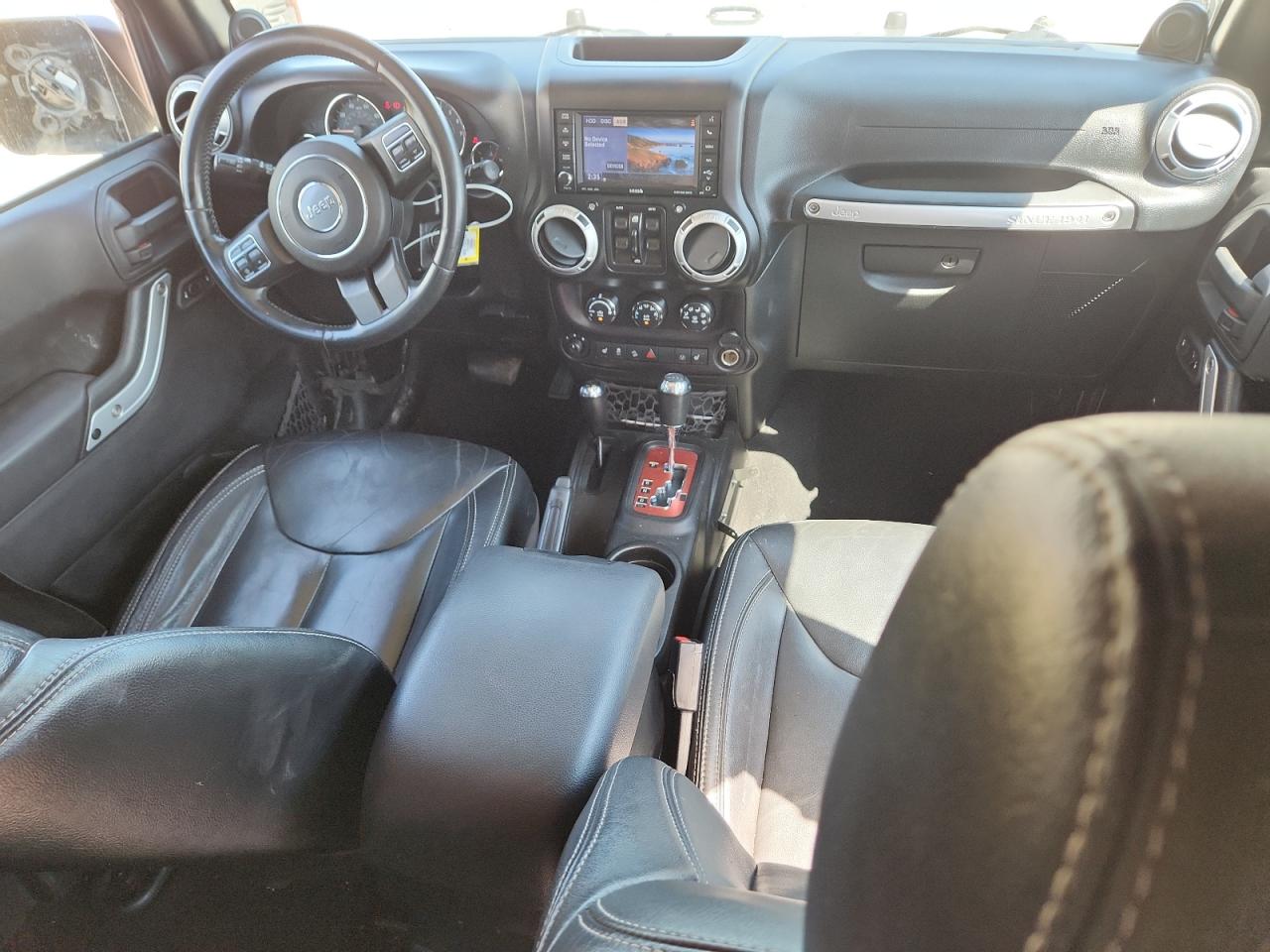 2014 Jeep Wrangler Unlimited Rubicon Gray vin: 1C4BJWFG1EL285780