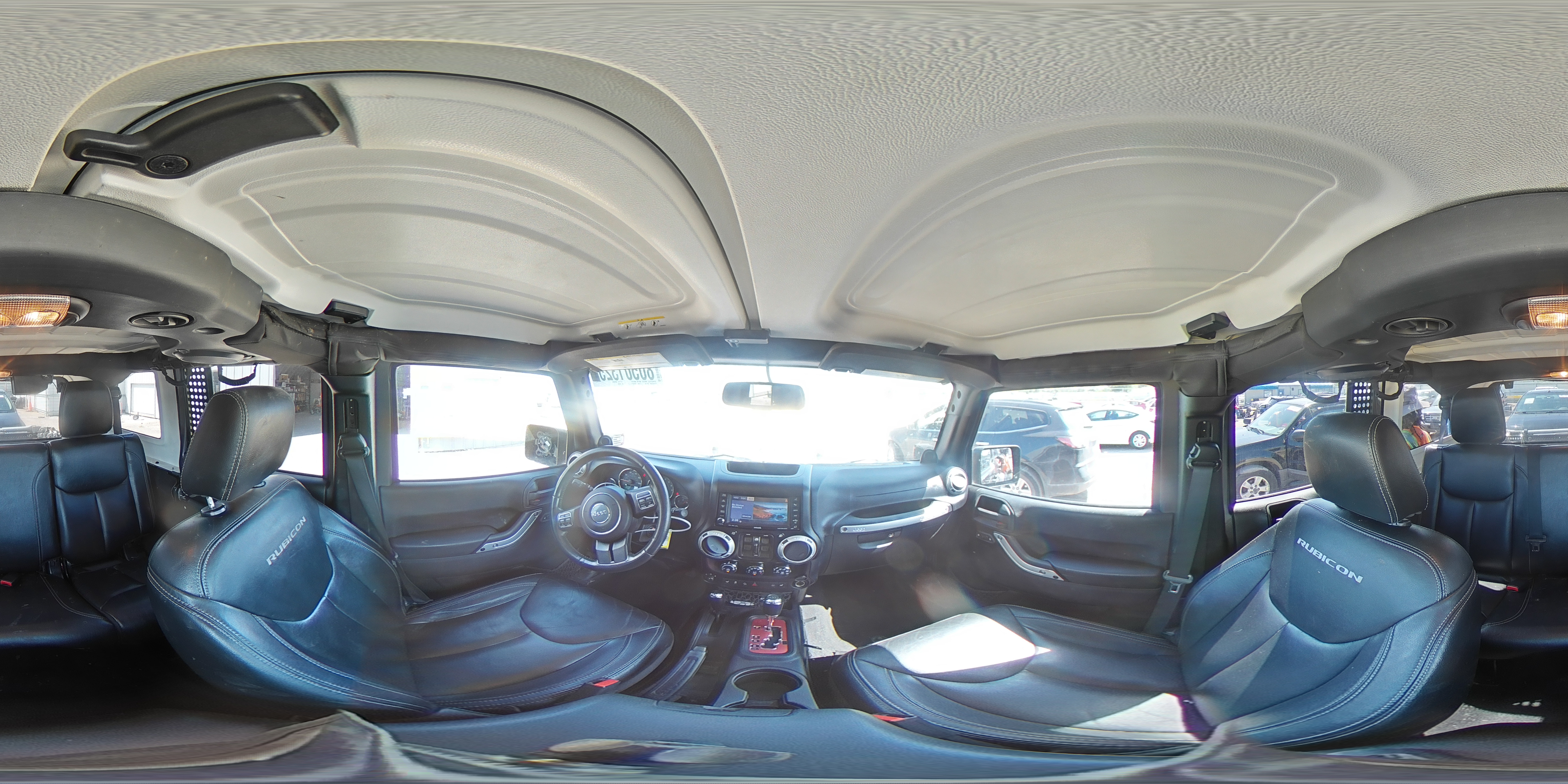 2014 Jeep Wrangler Unlimited Rubicon Gray vin: 1C4BJWFG1EL285780