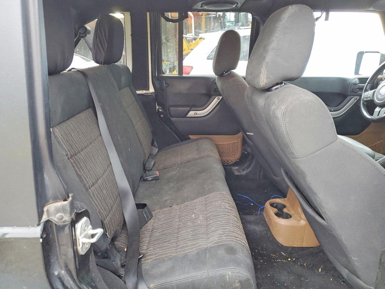 2012 Jeep Wrangler Unlimited Rubicon Black vin: 1C4BJWFG2CL186088
