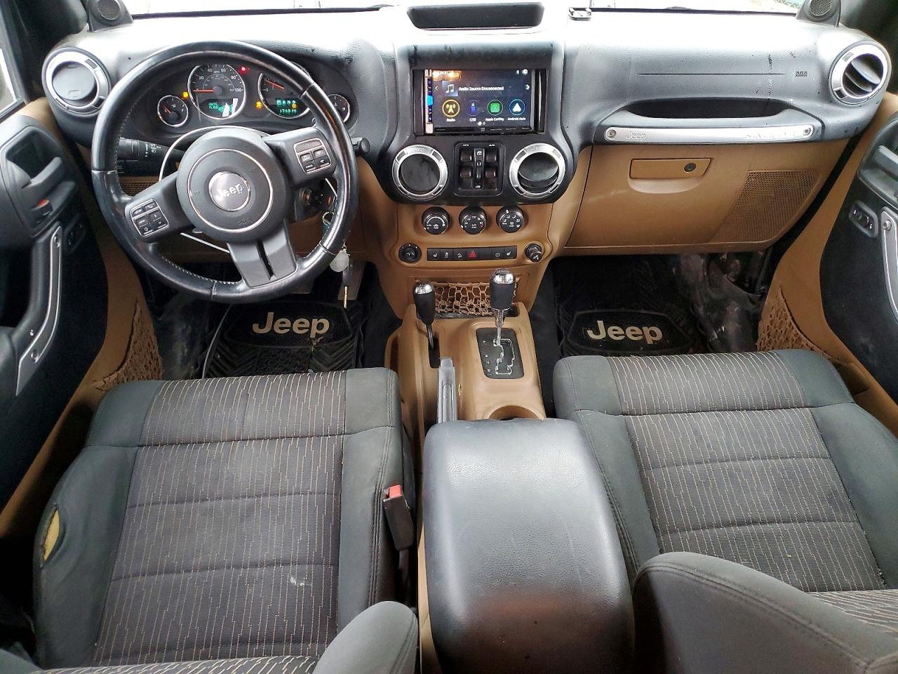 2012 Jeep Wrangler Unlimited Rubicon Black vin: 1C4BJWFG2CL186088