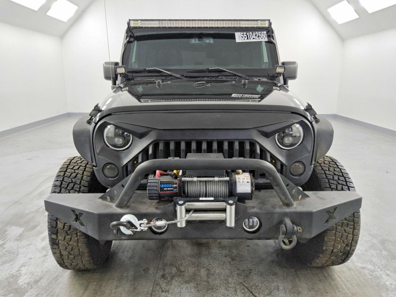 2013 Jeep Wrangler Unlimited Rubicon Black vin: 1C4BJWFG2DL699603