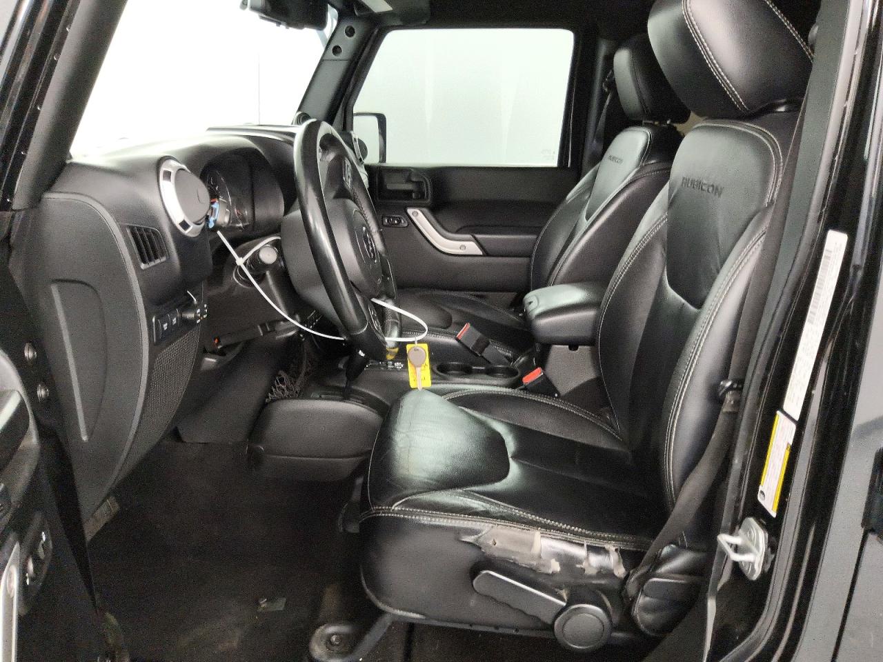 2013 Jeep Wrangler Unlimited Rubicon Black vin: 1C4BJWFG2DL699603