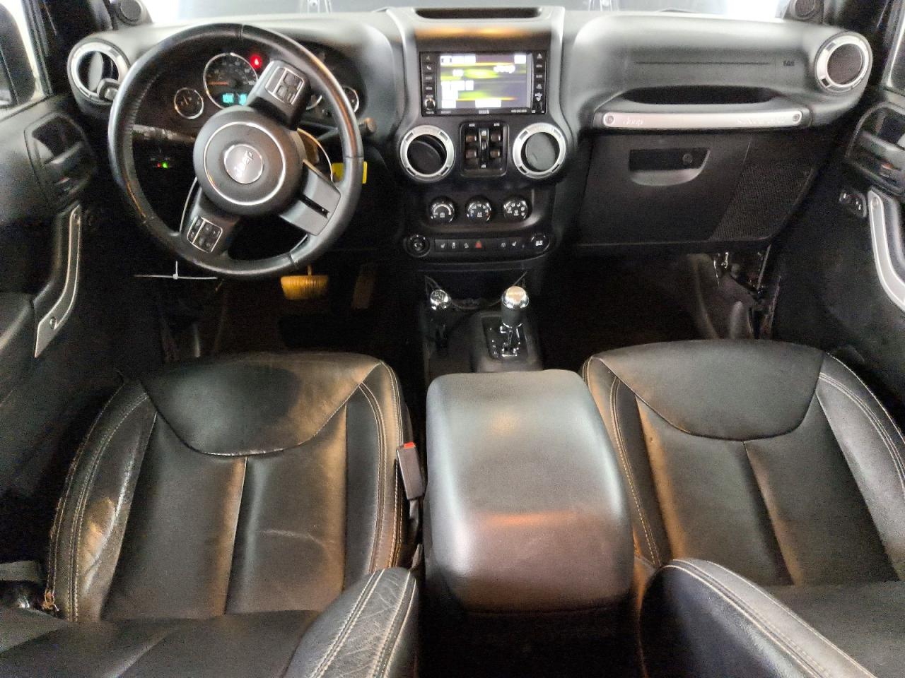 2013 Jeep Wrangler Unlimited Rubicon Black vin: 1C4BJWFG2DL699603