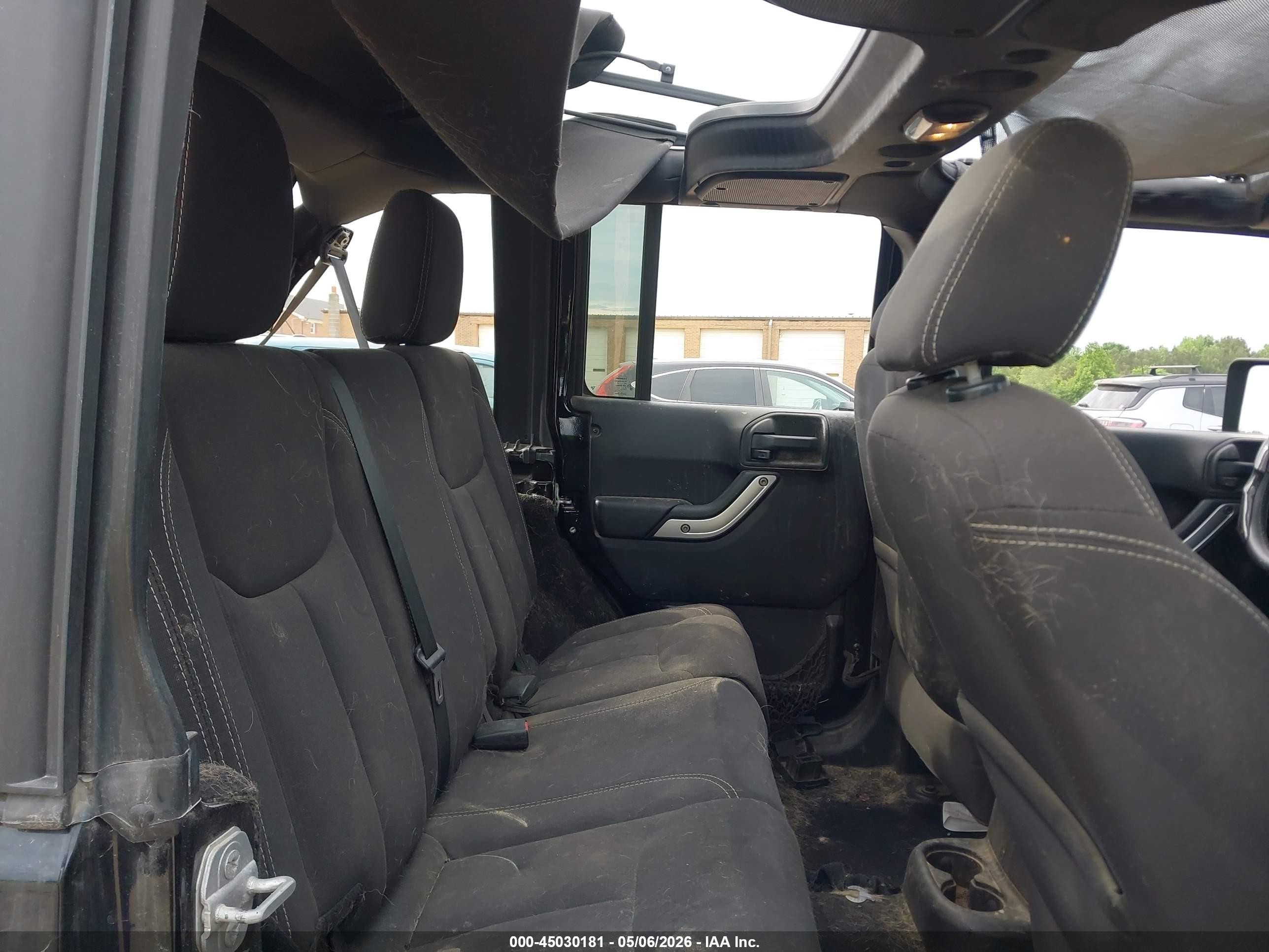 2015 Jeep Wrangler Unlimited Rubicon Black vin: 1C4BJWFG2FL642241