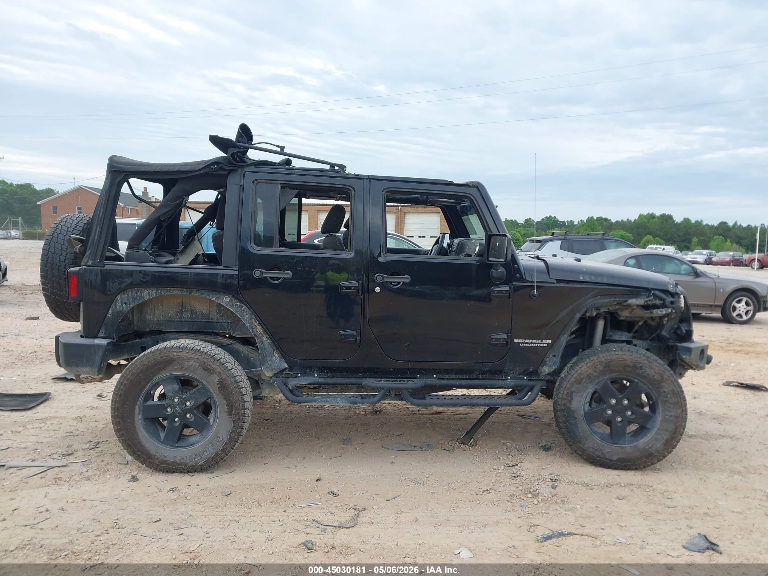 2015 Jeep Wrangler Unlimited Rubicon Black vin: 1C4BJWFG2FL642241
