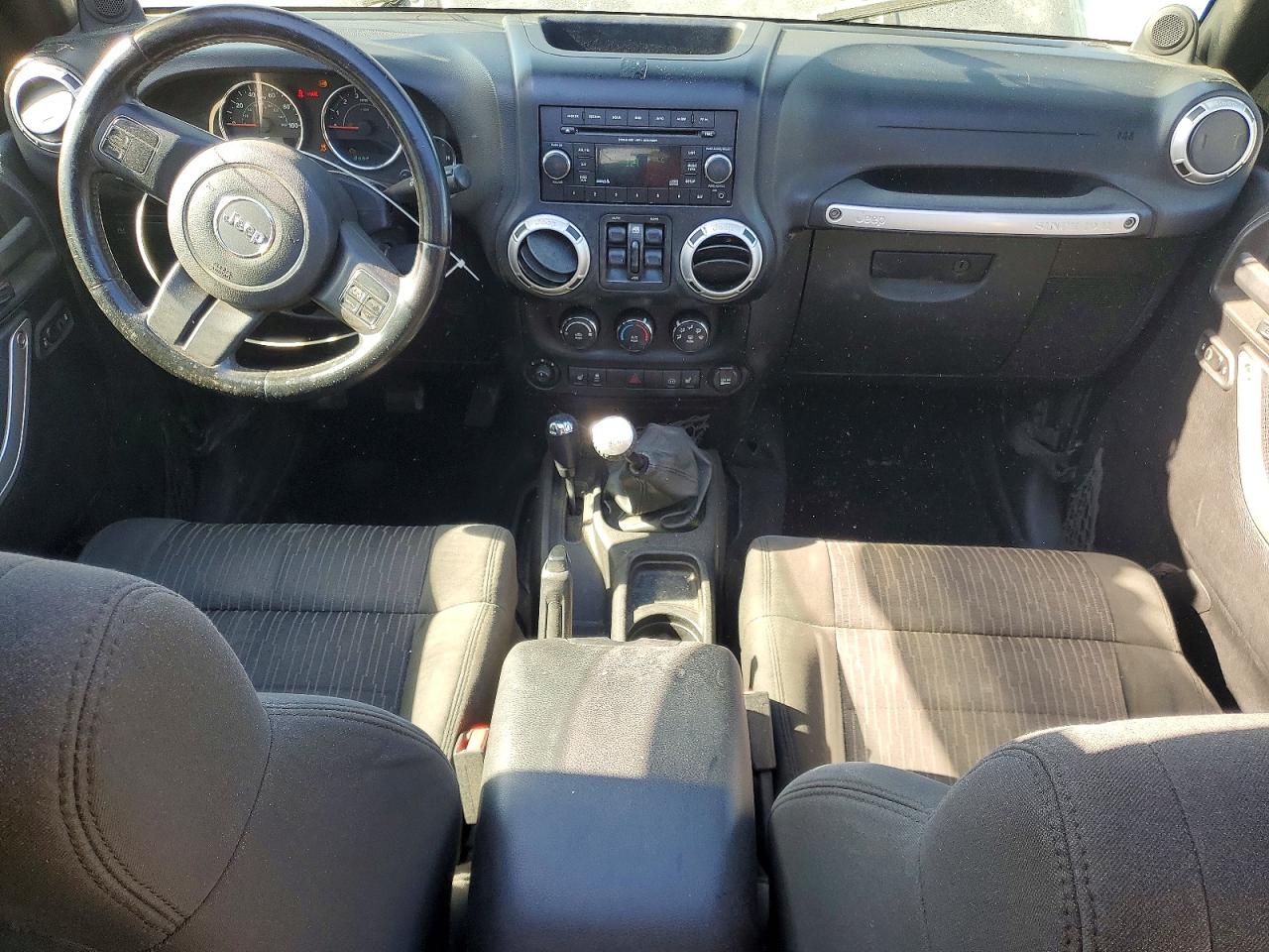 2012 Jeep Wrangler Unlimited Rubicon Черный vin: 1C4BJWFG3CL157554