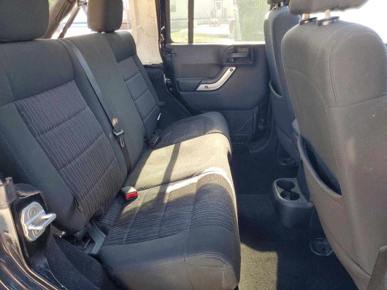 2012 Jeep Wrangler Unlimited Rubicon Черный vin: 1C4BJWFG3CL157554