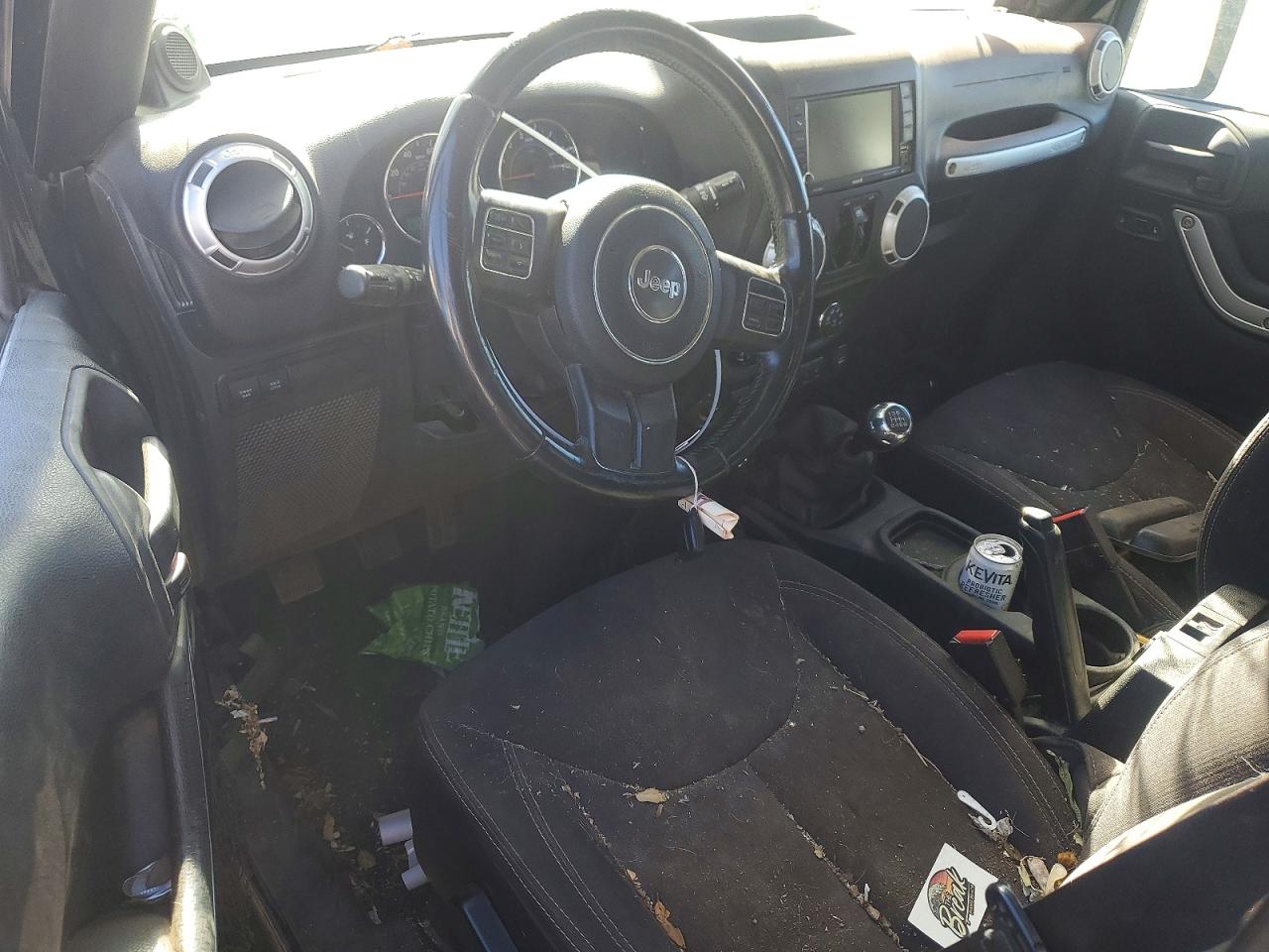 2013 Jeep Wrangler Unlimited Rubicon Черный vin: 1C4BJWFG3DL637675