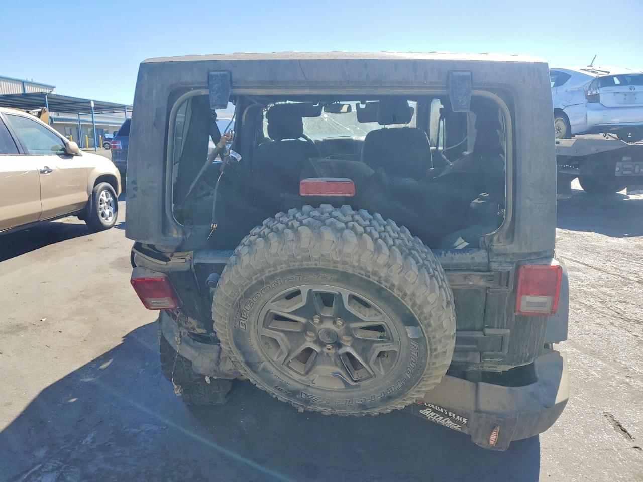 2013 Jeep Wrangler Unlimited Rubicon Черный vin: 1C4BJWFG3DL637675