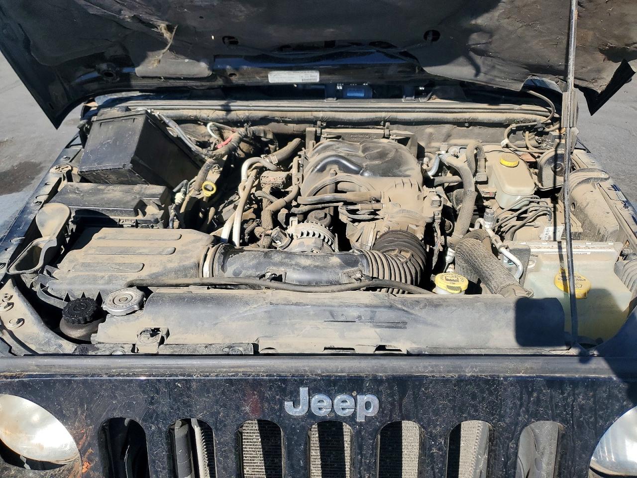 2013 Jeep Wrangler Unlimited Rubicon Черный vin: 1C4BJWFG3DL637675