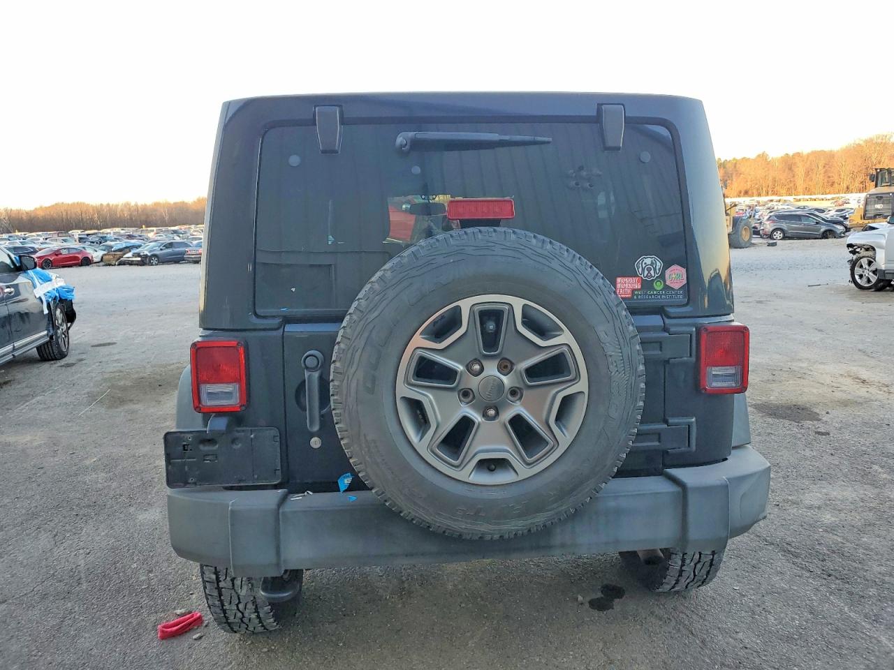 2014 Jeep Wrangler Unlimited Rubicon Black vin: 1C4BJWFG3EL238377