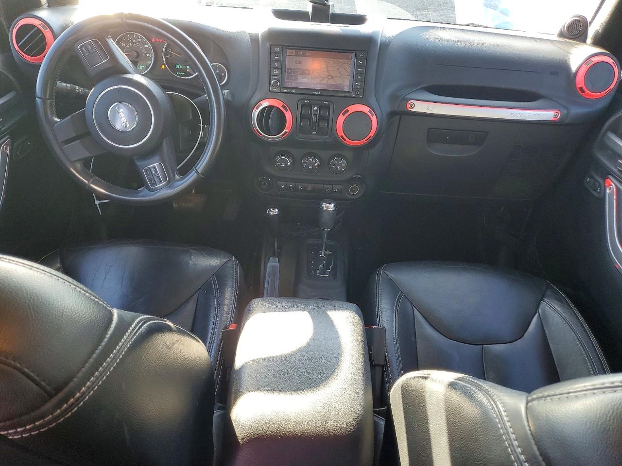 2014 Jeep Wrangler Unlimited Rubicon Black vin: 1C4BJWFG3EL238377