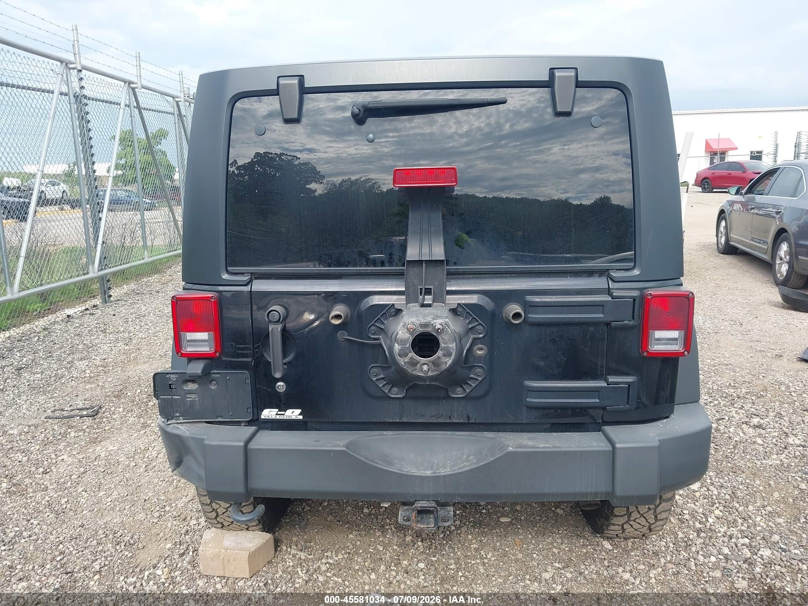 2014 Jeep Wrangler Unlimited Rubicon Black vin: 1C4BJWFG3EL266714