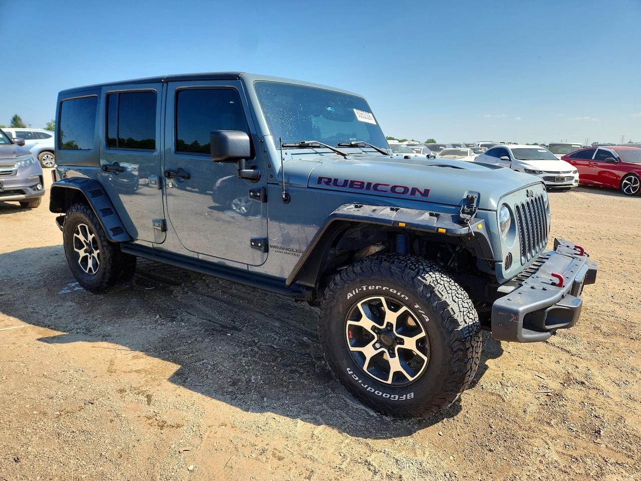 2015 Jeep Wrangler Unlimited Rubicon Teal vin: 1C4BJWFG3FL556162