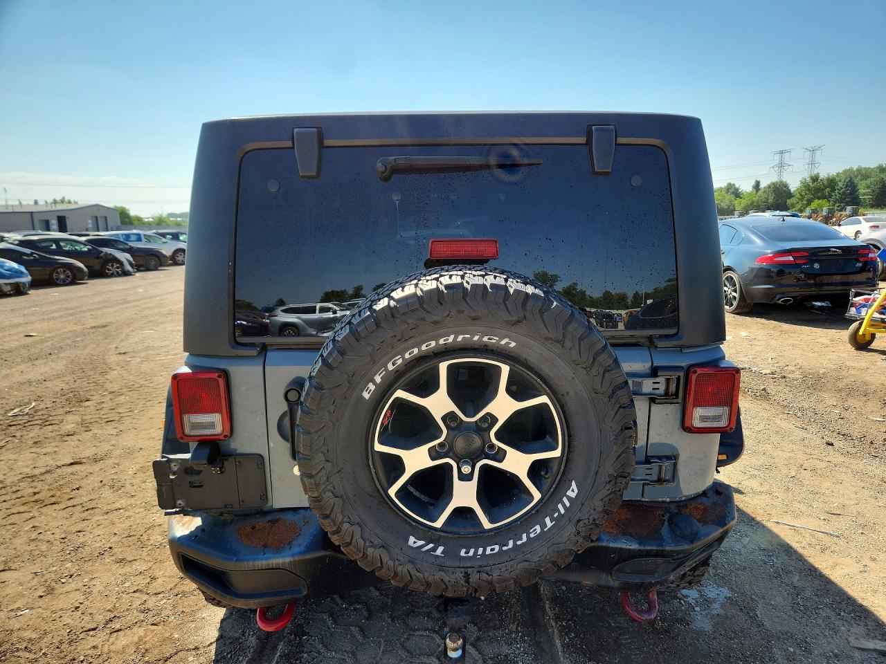 2015 Jeep Wrangler Unlimited Rubicon Teal vin: 1C4BJWFG3FL556162