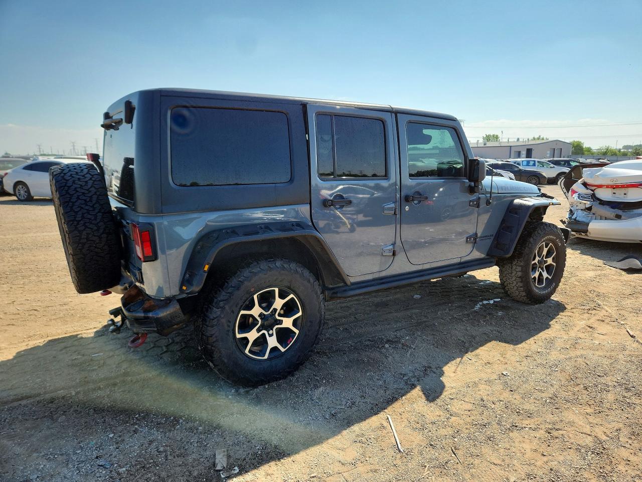2015 Jeep Wrangler Unlimited Rubicon Teal vin: 1C4BJWFG3FL556162