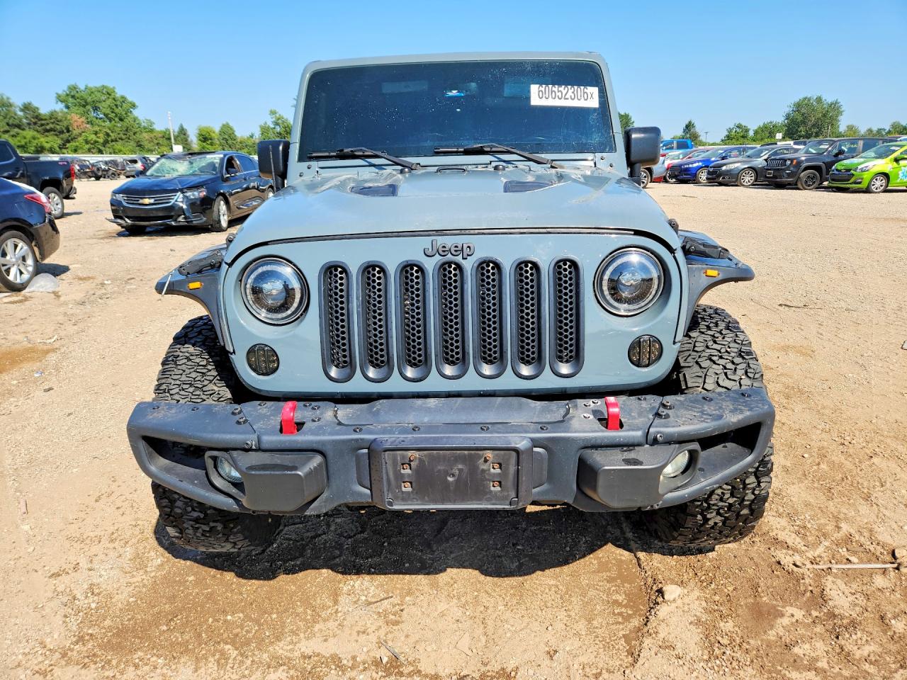 2015 Jeep Wrangler Unlimited Rubicon Teal vin: 1C4BJWFG3FL556162