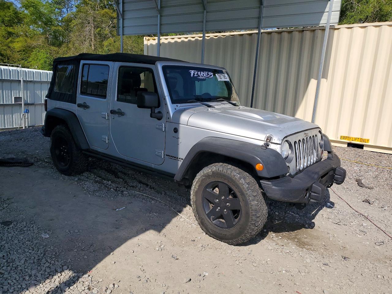 2012 Jeep Wrangler Unlimited Rubicon Two Tone vin: 1C4BJWFG4CL234609