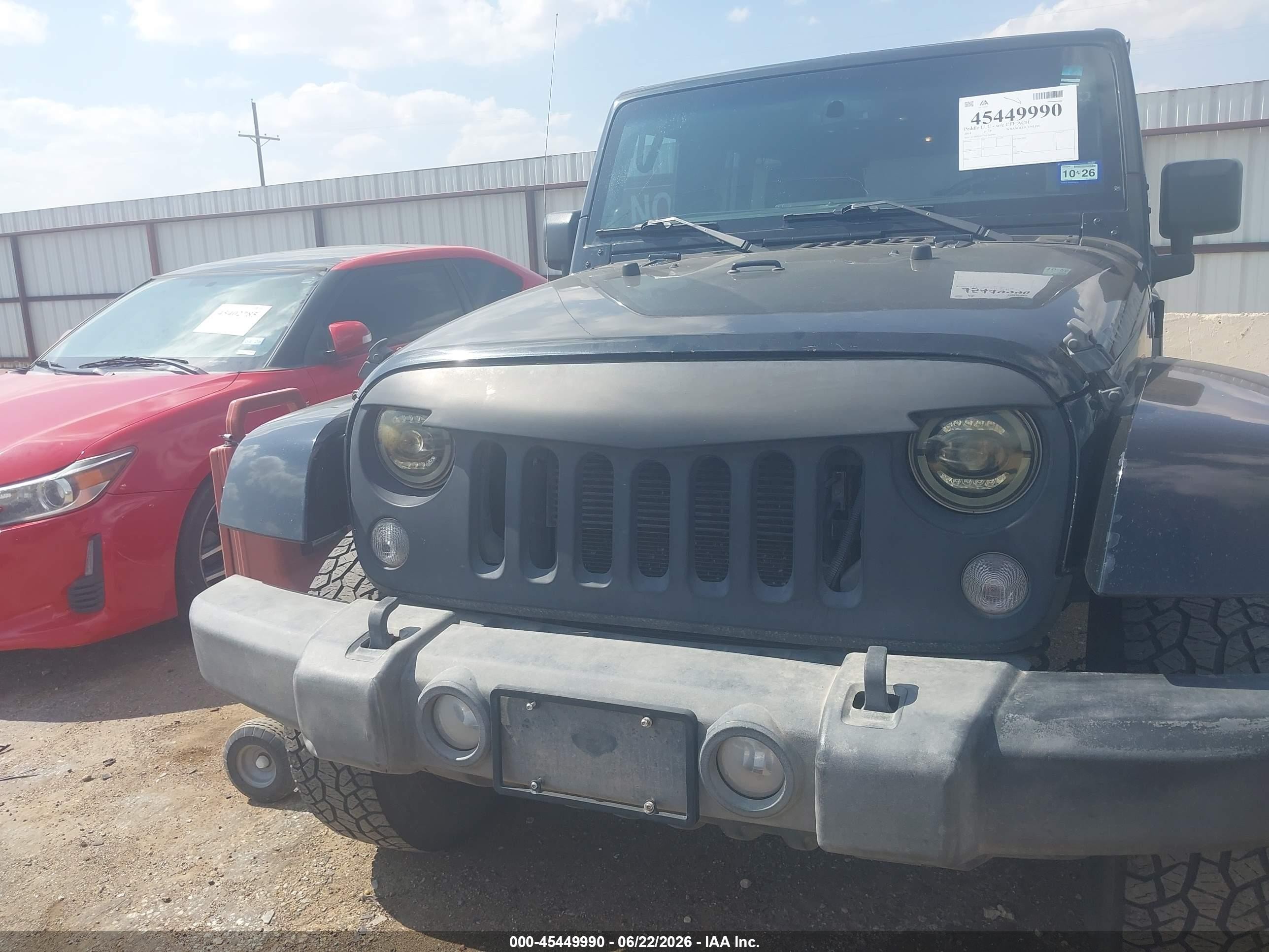 2014 Jeep Wrangler Unlimited Rubicon Black vin: 1C4BJWFG4EL182904