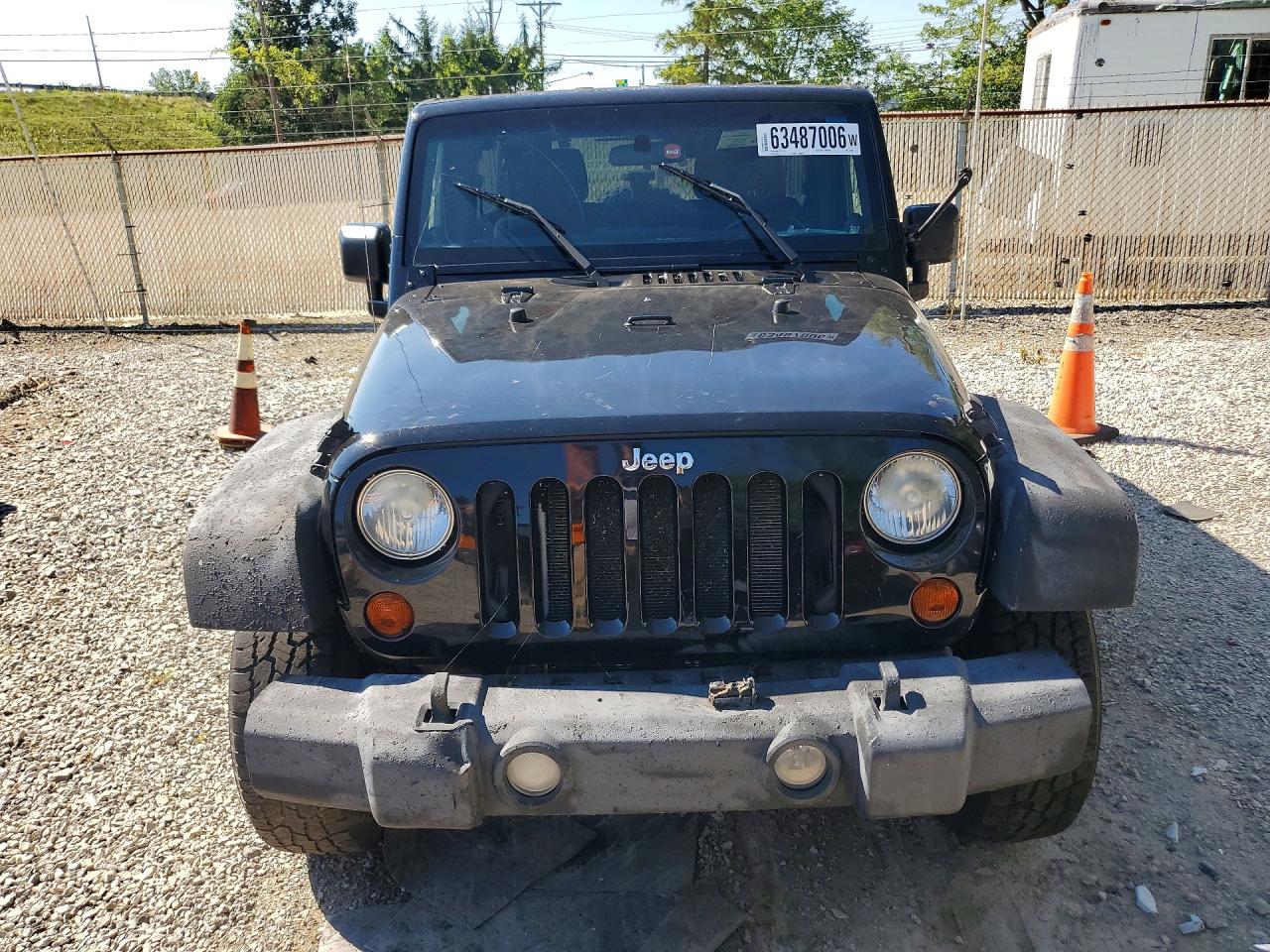 2012 Jeep Wrangler Unlimited Rubicon Black vin: 1C4BJWFG5CL104693