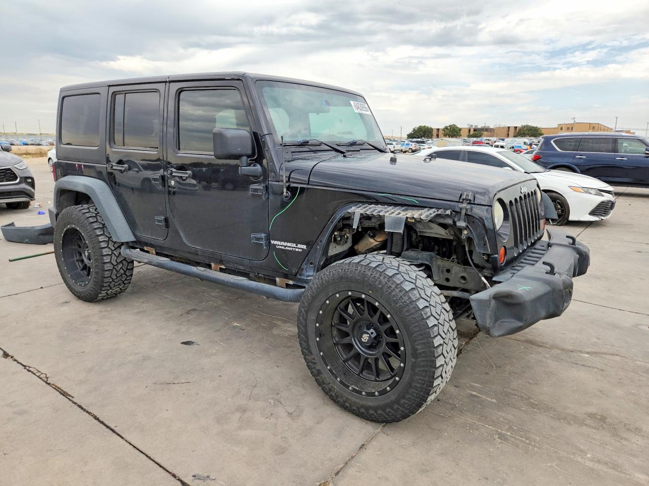 2012 Jeep Wrangler Unlimited Rubicon Black vin: 1C4BJWFG5CL206690