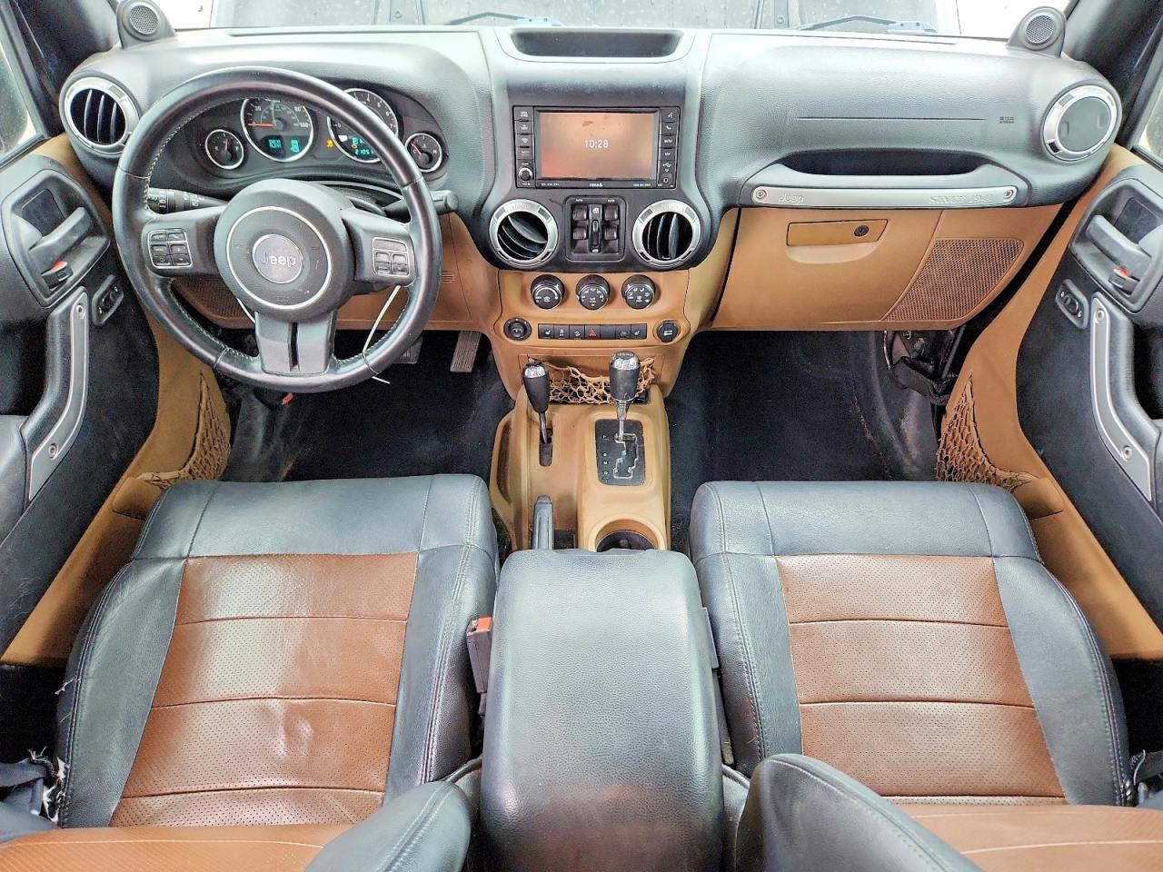 2012 Jeep Wrangler Unlimited Rubicon Black vin: 1C4BJWFG5CL206690