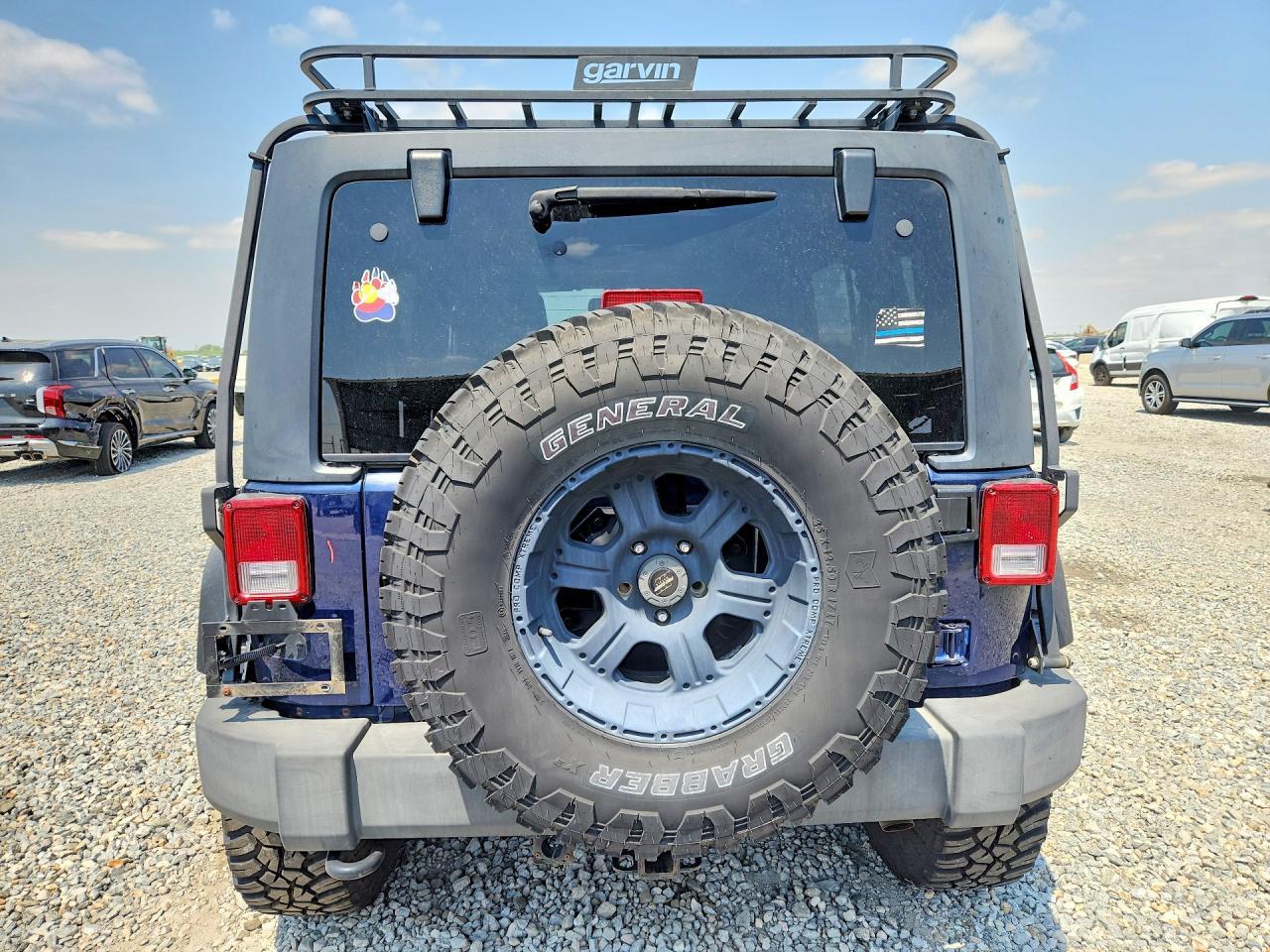 2013 Jeep Wrangler Unlimited Rubicon Blue vin: 1C4BJWFG5DL514850