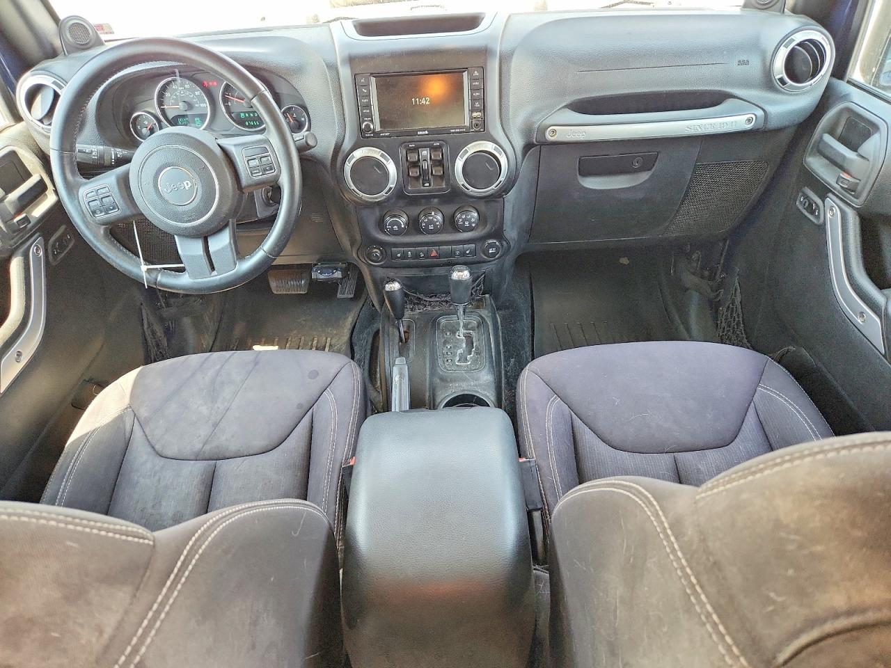 2013 Jeep Wrangler Unlimited Rubicon Blue vin: 1C4BJWFG5DL514850
