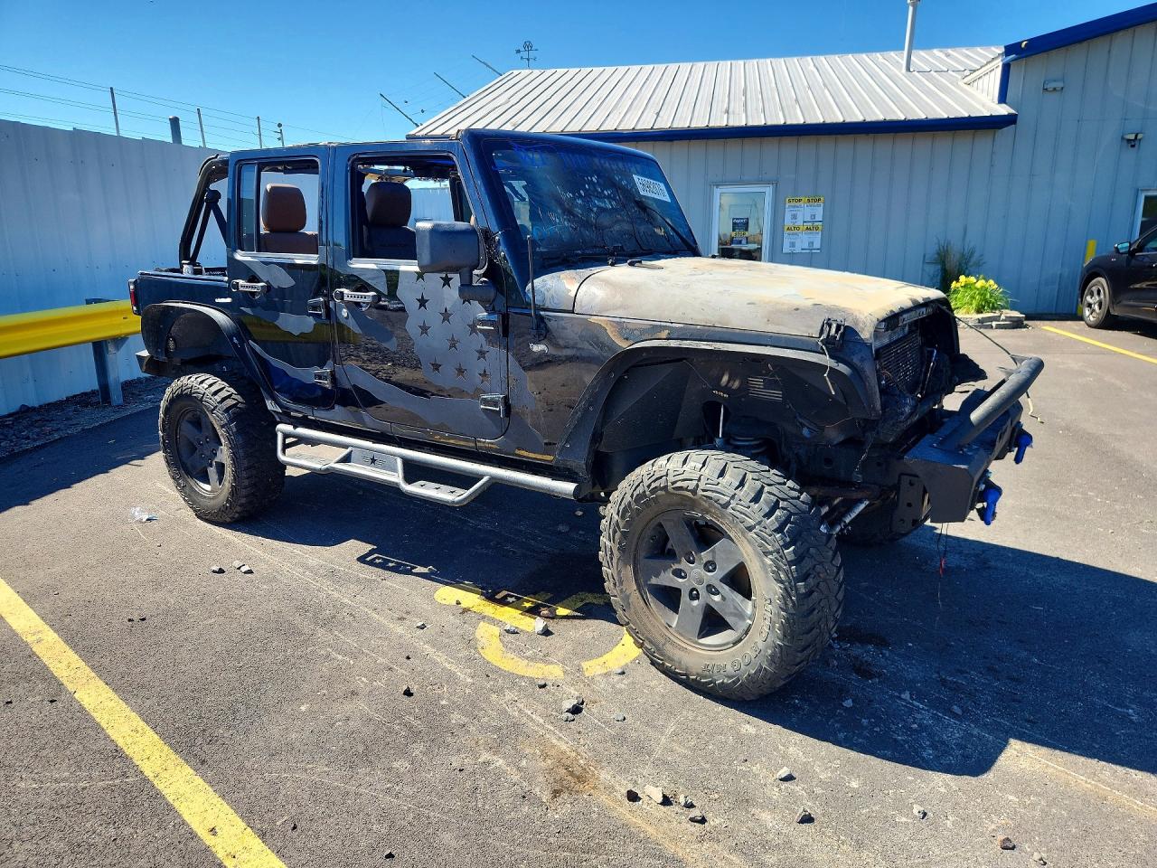 2013 Jeep Wrangler Unlimited Rubicon Black vin: 1C4BJWFG5DL616794
