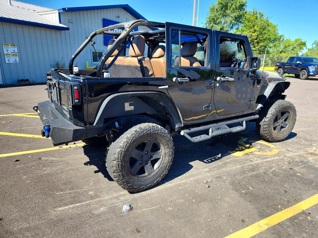 2013 Jeep Wrangler Unlimited Rubicon Black vin: 1C4BJWFG5DL616794
