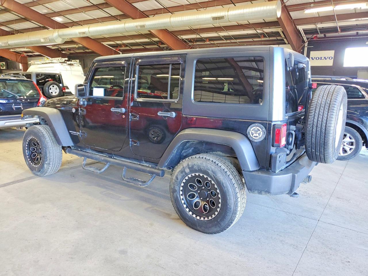 2014 Jeep Wrangler Unlimited Rubicon Black vin: 1C4BJWFG5EL133663