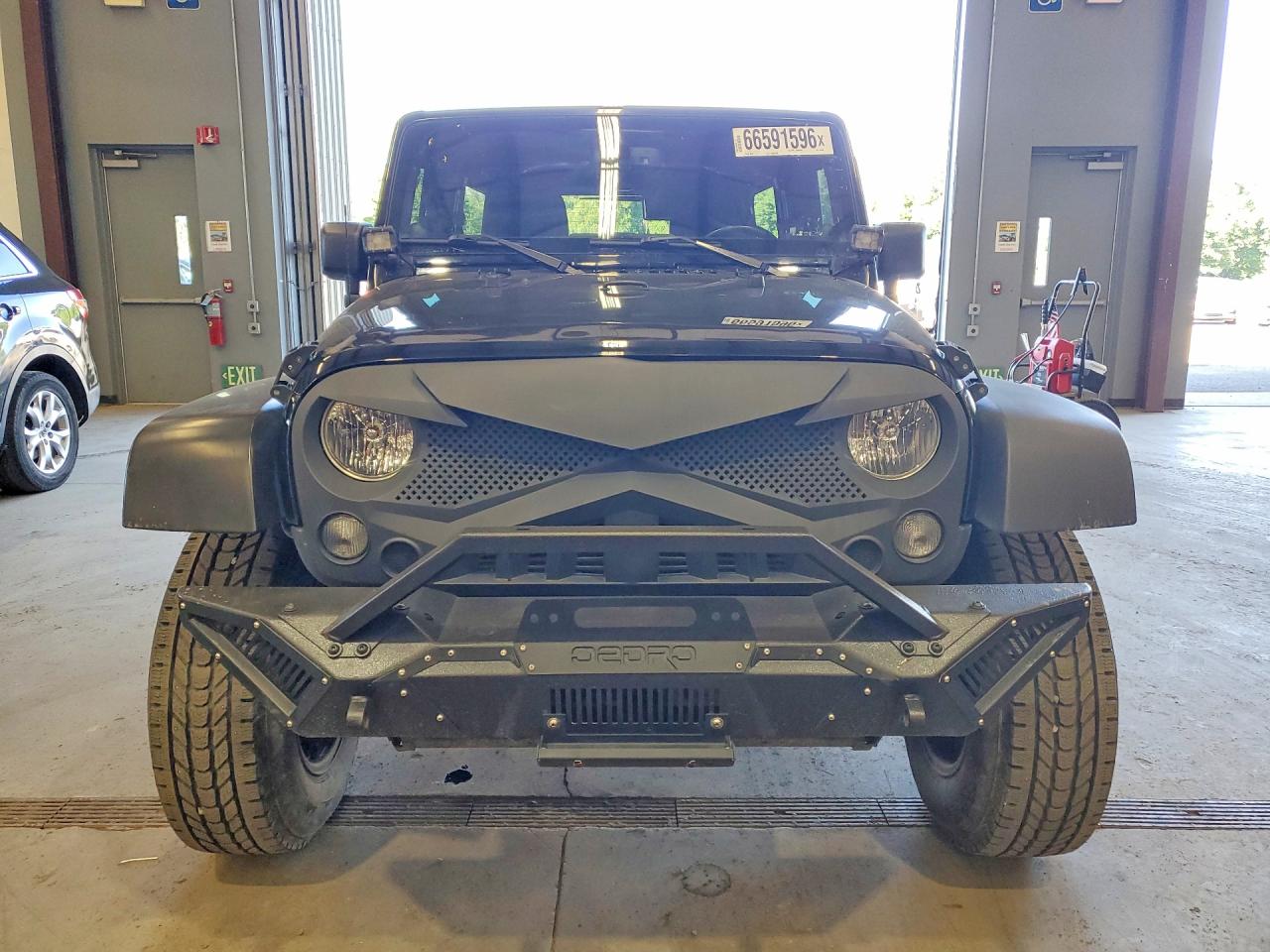 2014 Jeep Wrangler Unlimited Rubicon Black vin: 1C4BJWFG5EL133663