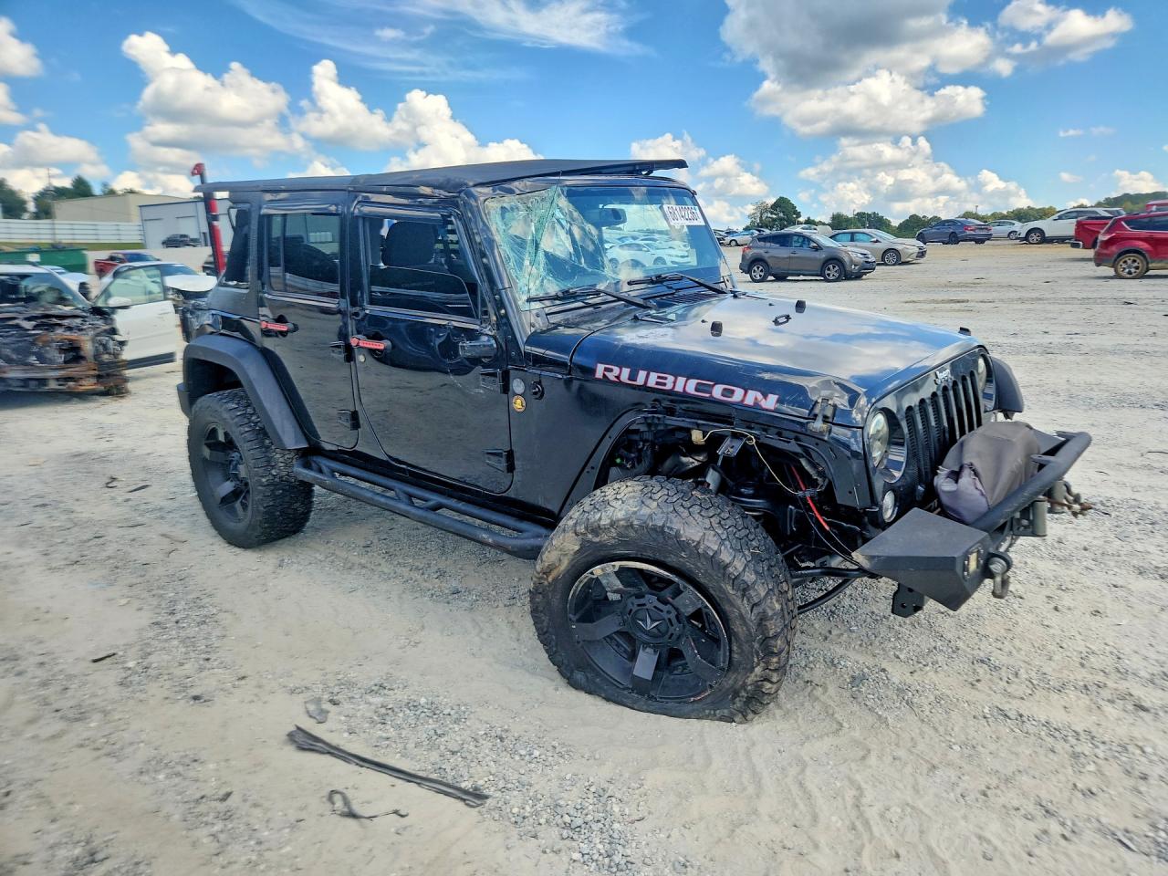 2014 Jeep Wrangler Unlimited Black vin: 1C4BJWFG5EL163598