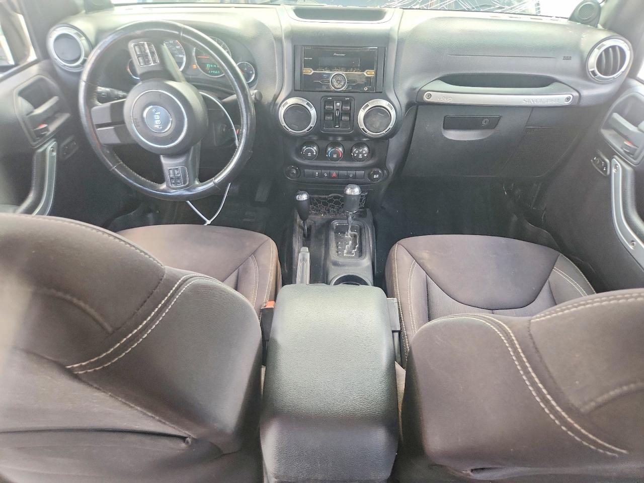 2014 Jeep Wrangler Unlimited Black vin: 1C4BJWFG5EL163598