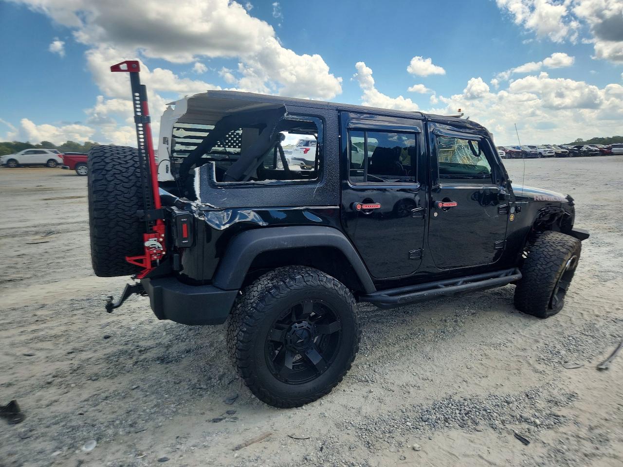 2014 Jeep Wrangler Unlimited Black vin: 1C4BJWFG5EL163598