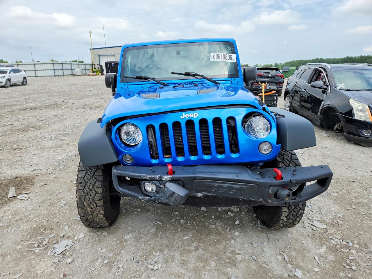2015 Jeep Wrangler Unlimited Rubicon Blue vin: 1C4BJWFG5FL636062