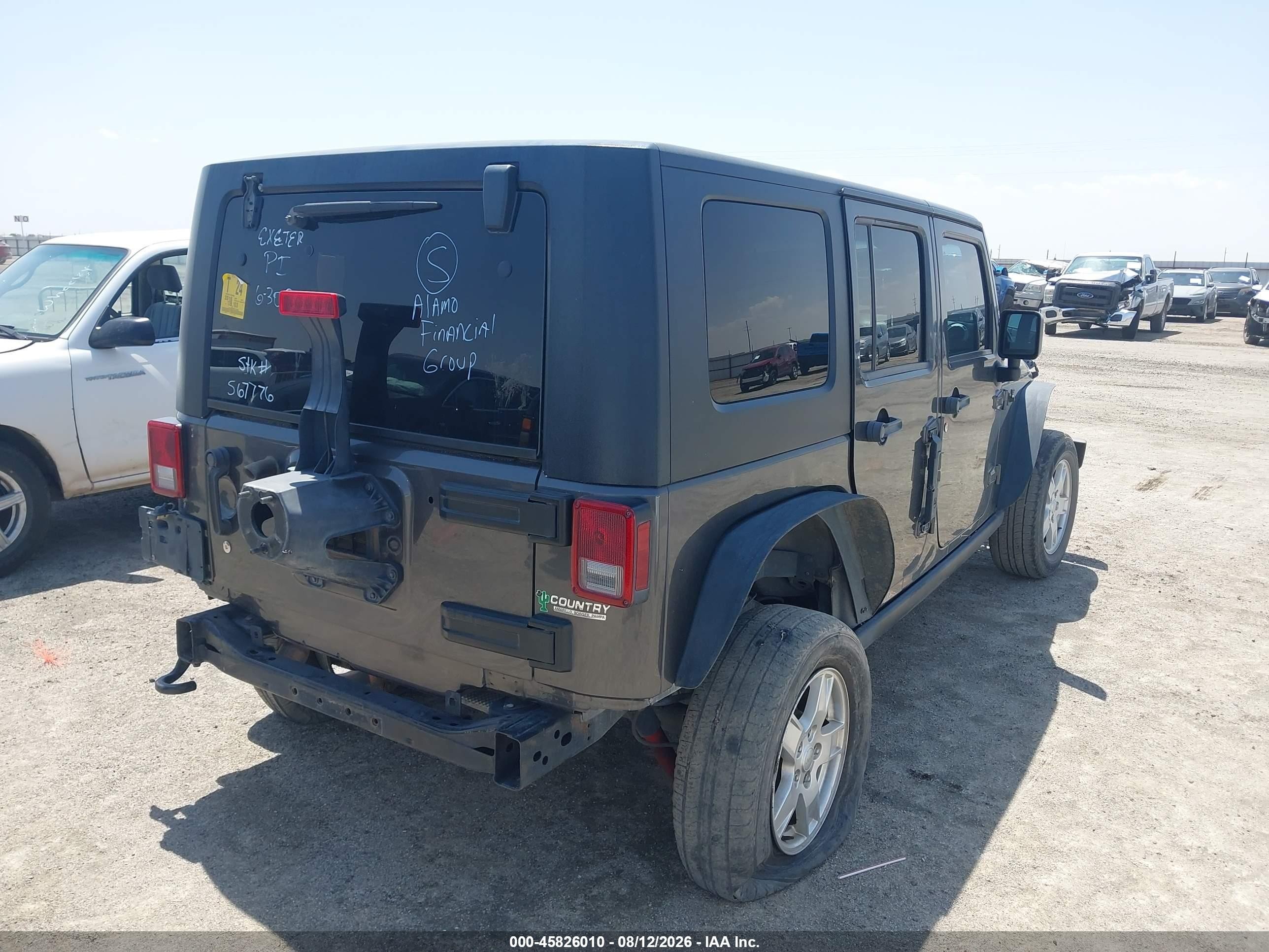 2016 Jeep Wrangler Unlimited Rubicon Gray vin: 1C4BJWFG7GL179322