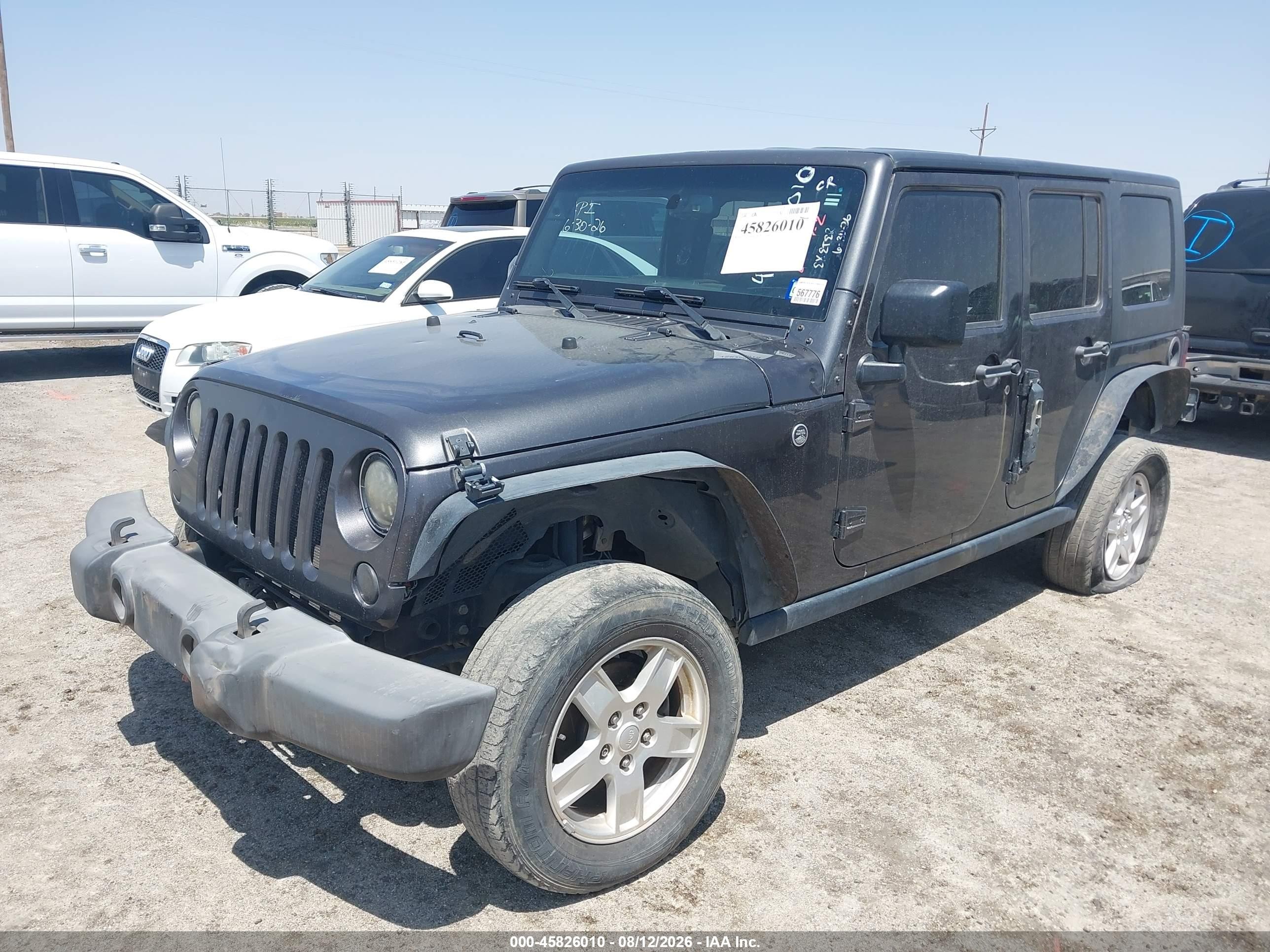 2016 Jeep Wrangler Unlimited Rubicon Gray vin: 1C4BJWFG7GL179322