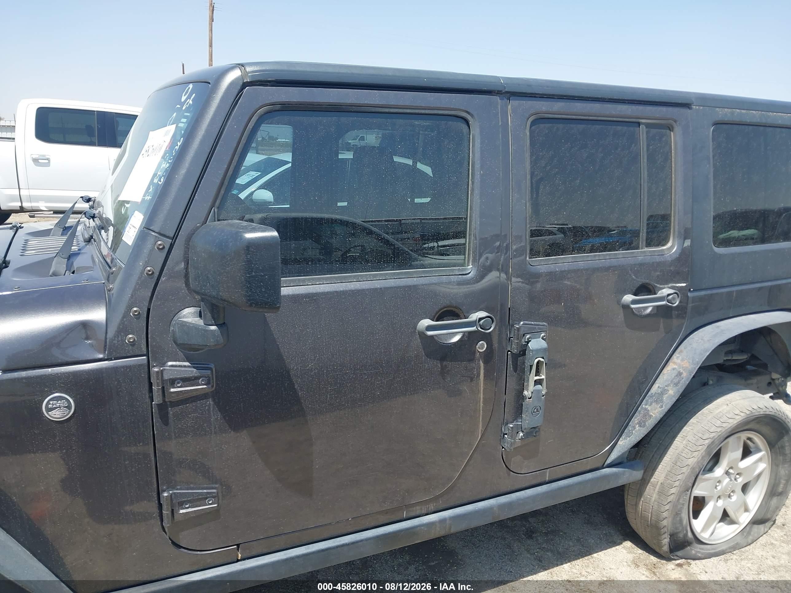 2016 Jeep Wrangler Unlimited Rubicon Gray vin: 1C4BJWFG7GL179322