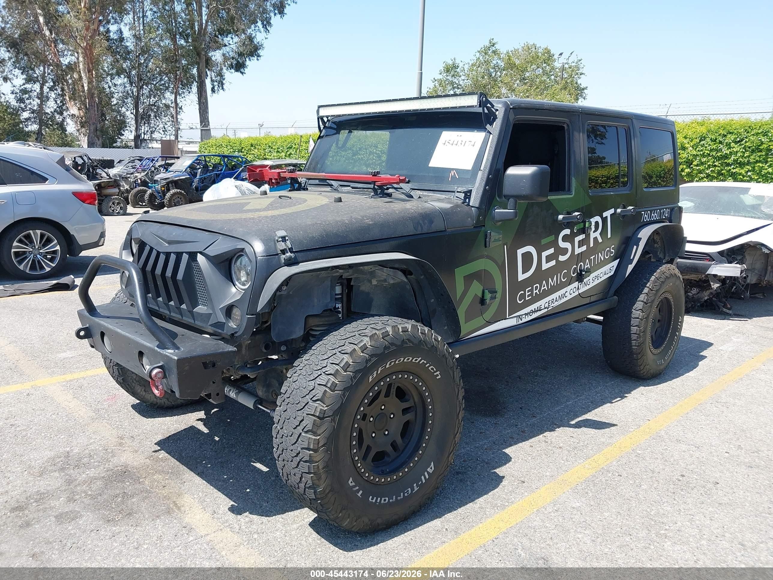 2012 Jeep Wrangler Unlimited Rubicon Black vin: 1C4BJWFG8CL107992