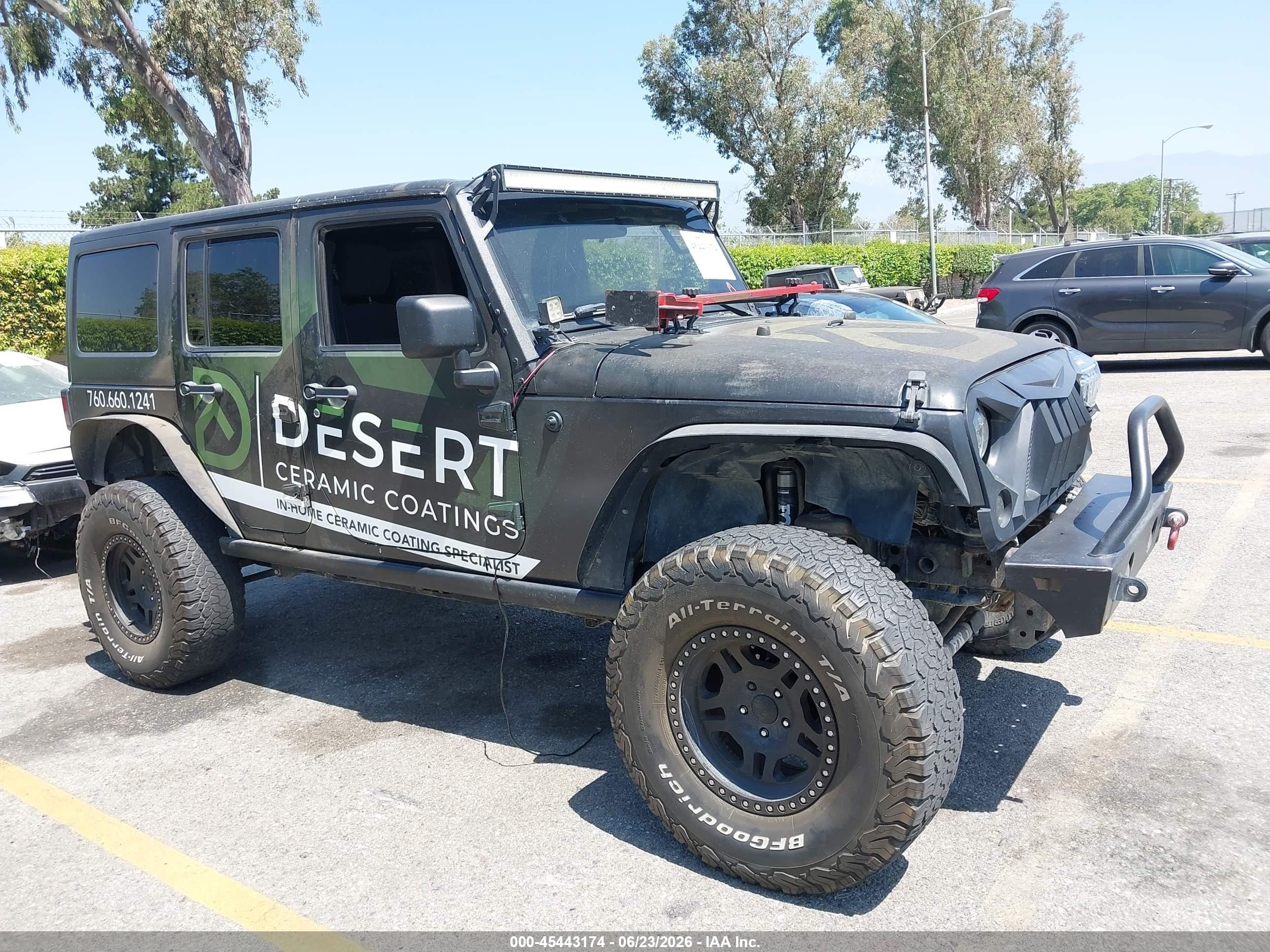 2012 Jeep Wrangler Unlimited Rubicon Black vin: 1C4BJWFG8CL107992