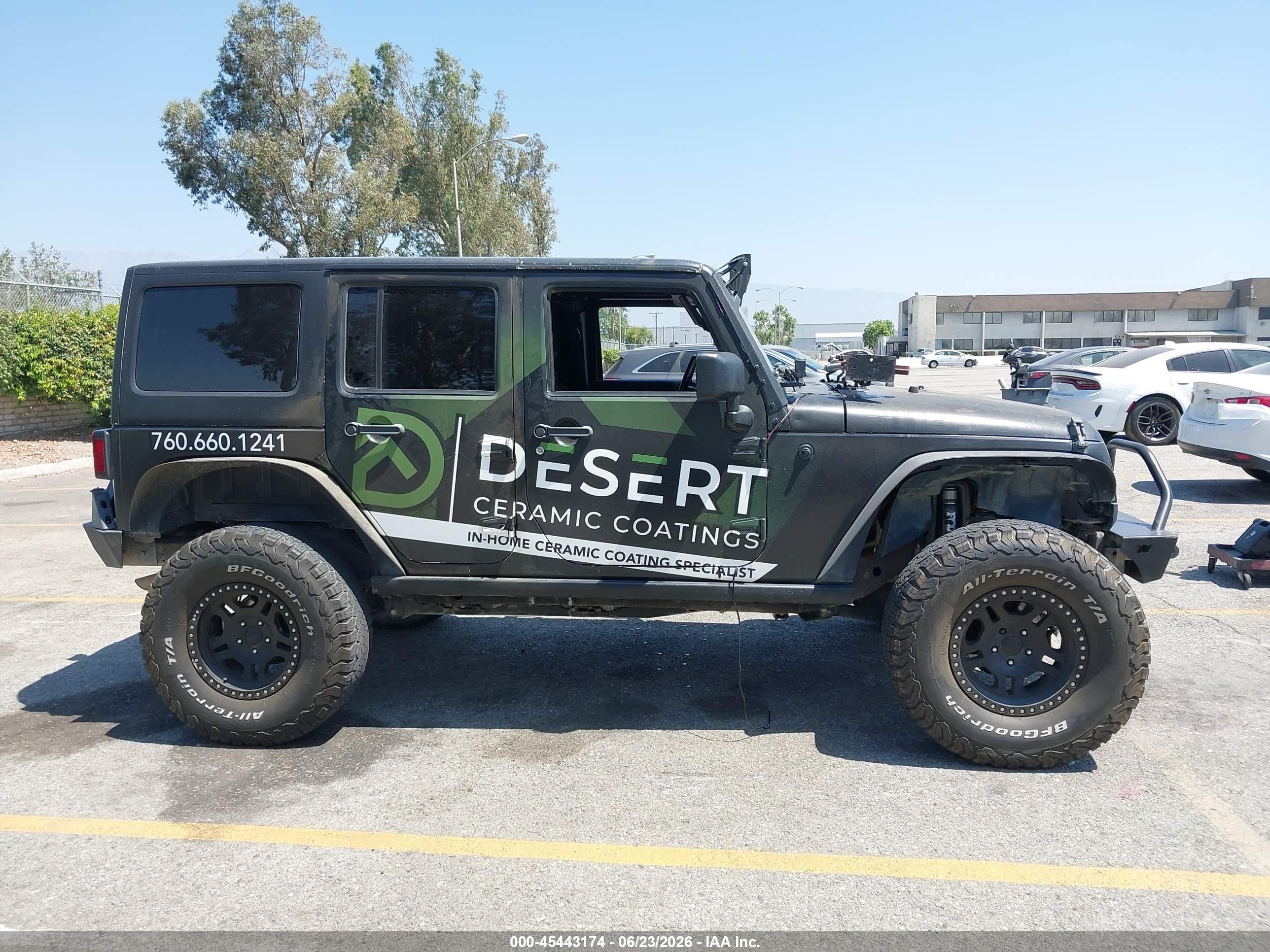 2012 Jeep Wrangler Unlimited Rubicon Black vin: 1C4BJWFG8CL107992