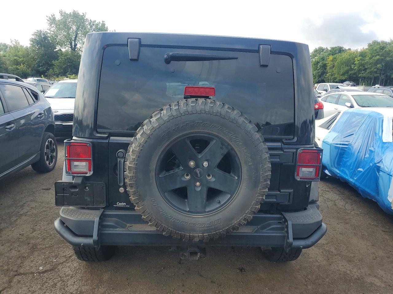 2012 Jeep Wrangler Unlimited Rubicon Black vin: 1C4BJWFG8CL191635