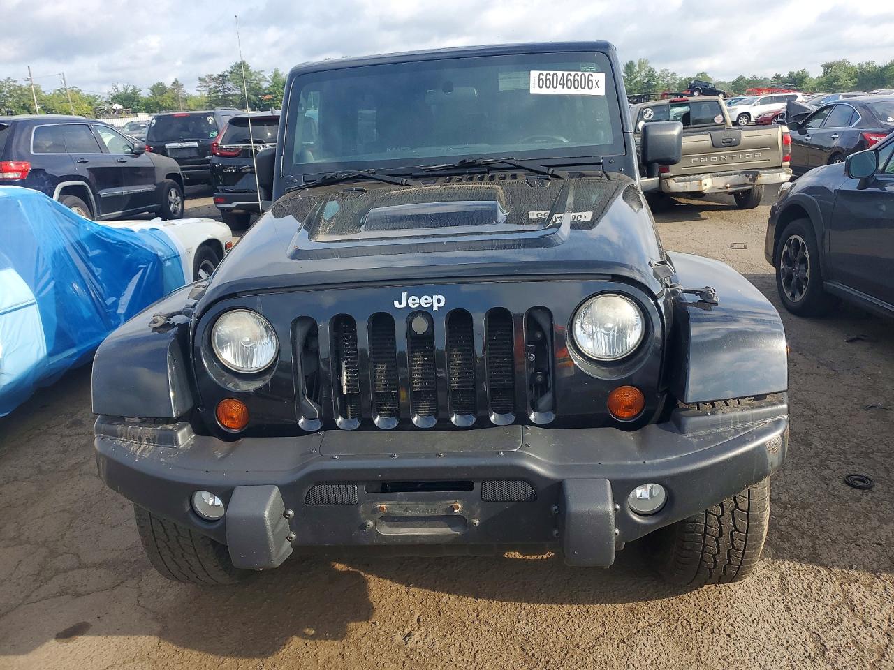 2012 Jeep Wrangler Unlimited Rubicon Black vin: 1C4BJWFG8CL191635
