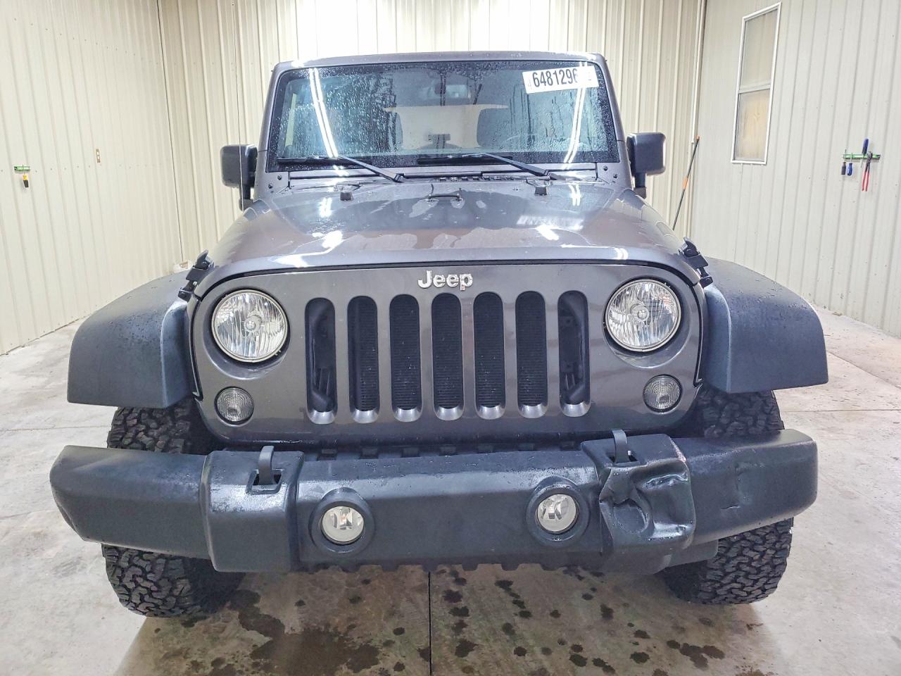2014 Jeep Wrangler Unlimited Rubicon Charcoal vin: 1C4BJWFG8EL301232