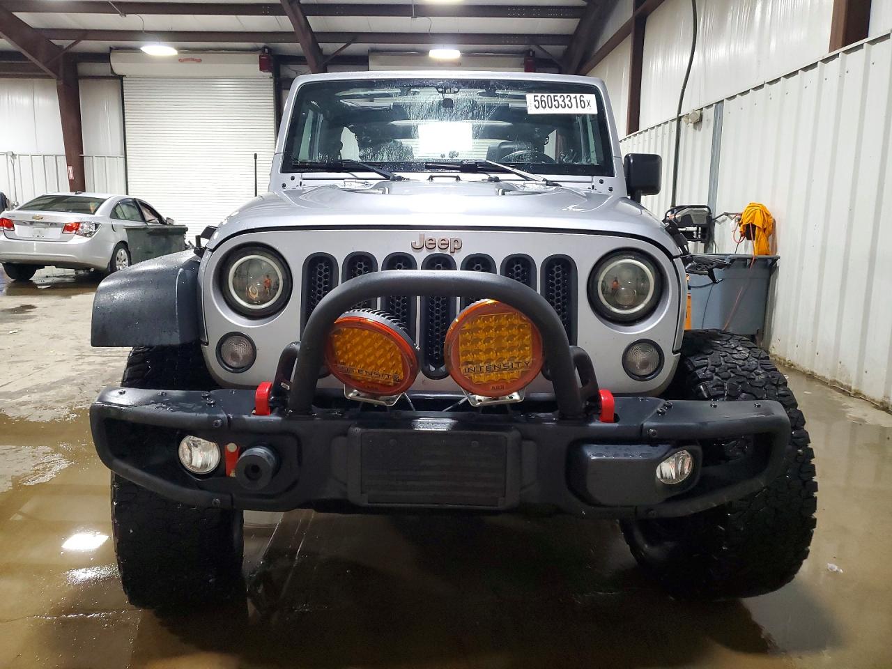 2015 Jeep Wrangler Unlimited Rubicon Silver vin: 1C4BJWFG8FL544427