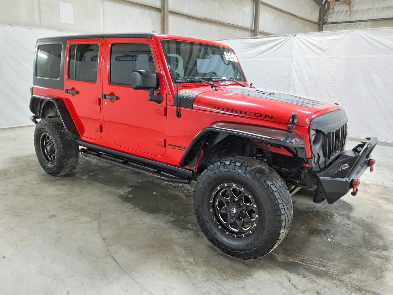 2015 Jeep Wrangler Unlimited Rubicon Red vin: 1C4BJWFG8FL598102