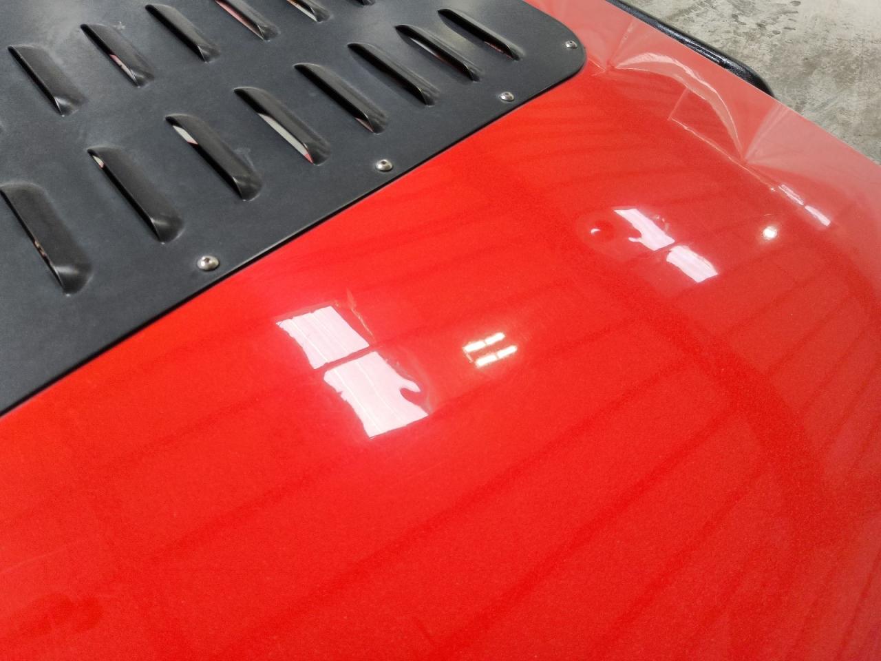2015 Jeep Wrangler Unlimited Rubicon Red vin: 1C4BJWFG8FL598102 Damage: Hood, Multiple Dents/No Paint Damage, 4